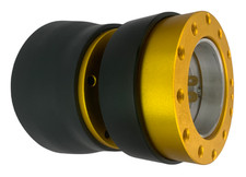 Gold Black Quick Release Steering Wheel Boss Kit for CLASSIC VW BEETLE 60-72 GB