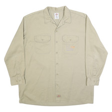 DICKIES Mens Beige Plain