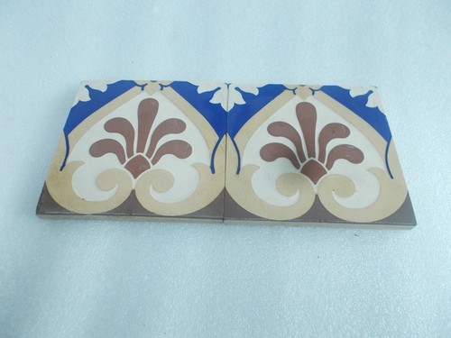 Floor tiles encaustic border - floor,