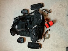 cressi ultralight BCD and regulators - ideal travel BCD