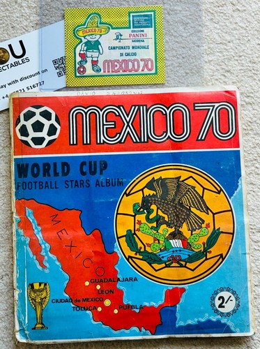 Panini world cup 1970 album - 1970,