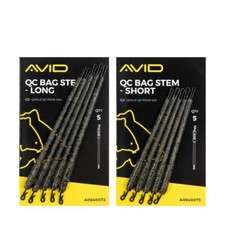 Avid QC Bag Stem - Short Or Long - Carp Fishing PVA Bag Accessory Free Delivery