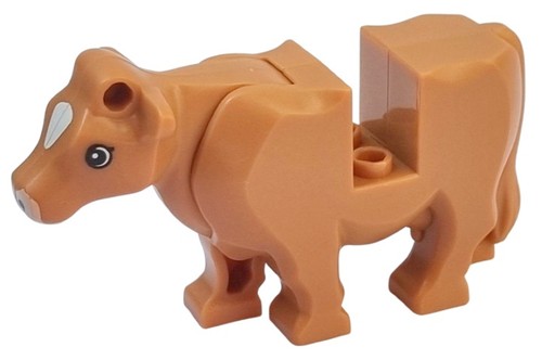 Lego cow body with light - cow,