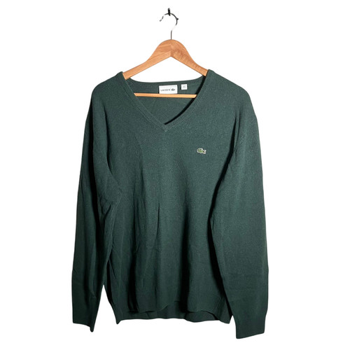 Lacoste jumper men green - lacoste,