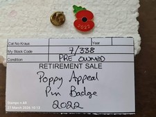 Poppy¹ Remembrance Enamel Pin