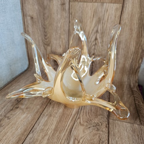Vintage murano glass splash - murano,