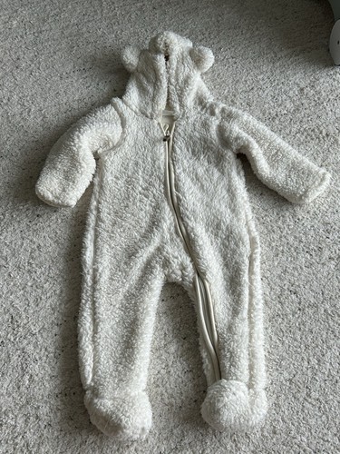 Baby teddy bear pramsuit - teddy,