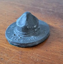 Antique Boy Scout Memorabilia Lead Hat Souvenir From Scout Show Kelvin Hall 1934