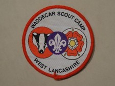 Waddecar Scout Camp West Lancashire Badge
