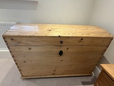 Vintage pine chest - vintage,