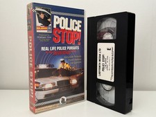 Police Stop! Real Life Police Pursuits - PAL VHS Video Tape (T320)