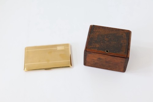 Vintage brass exide cigarette - vintage,