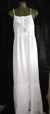 Zara white cotton maxi - zara,