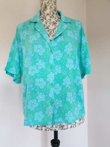 Green flower power - green,