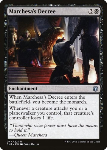 Marchesa decree - marchesa's,
