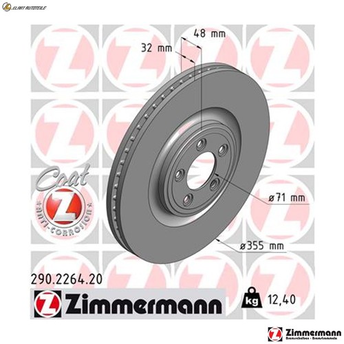 Brake discs 290 - 2x, for