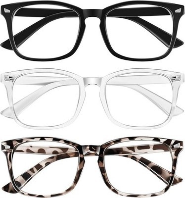 Blue light blocking glasses - blue,