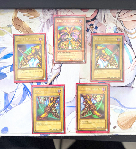 Konami exodia 5 card - konami, yu-gi-oh!