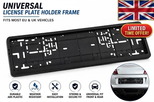 Universal car number - universal, number-plate