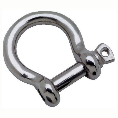 Stainless steel bow - steel, shackle