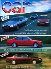 CAR MAGAZINE OCT-1988 - BMW M5