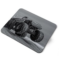 Mouse Mat Pad - BW - Monster