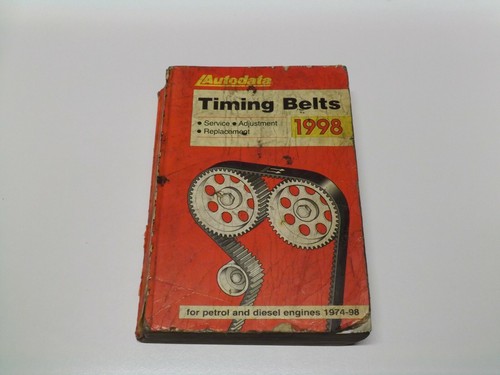 Autodata timing belts - autodata, 1998