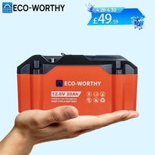 ECO-WORTHY 12V 20Ah Portable
