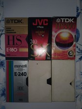 VHS Video Tapes Job lot Used 6
