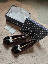 Ruby Shoo Rhea Red Noir Heeled