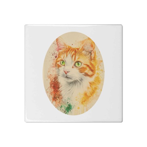 Turkish cat portrait 108mm - 'turkish,