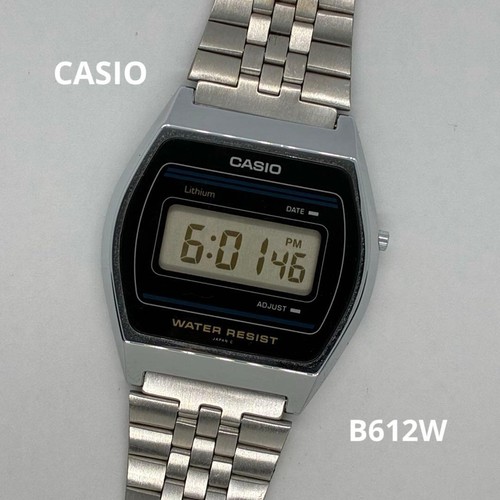 Rare 1980s casio b612w watch - rare,