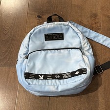 Playboy blue nylon backpack - playboy,