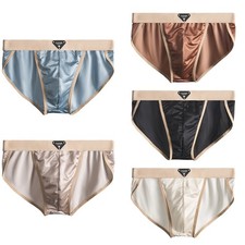 Men's Satin Silk Briefs