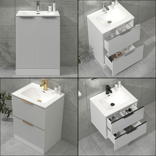 Modern bathroom vanity - vanity, unit