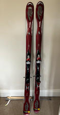 K2 Apache Stryker skis 170cm c/w Marker Mod 12 Biometric Bindings ski poles +Bag