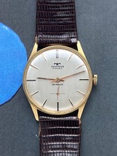 Technos Goldplated and Stainless Steel VIntage Wristwatch
