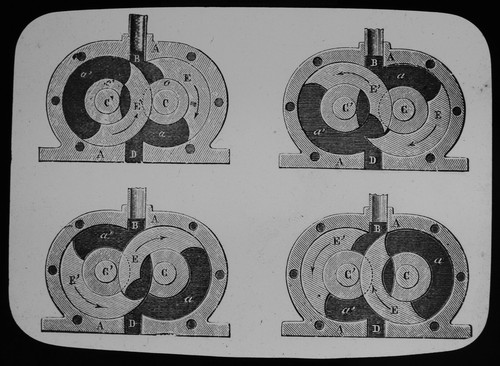 Magic lantern slide rotary - lantern,