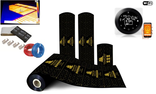 Underfloor infrared heating - underfloor,