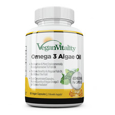 Vegan Omega 3 Algae Oil