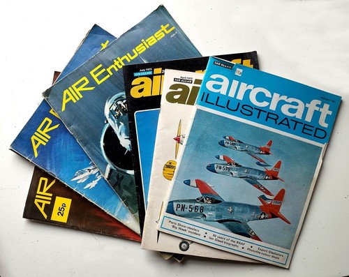 Vintage 70s aircraft mags - 70s,
