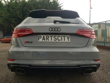 2020 AUDI RS3 8V COMPLETE REAR BUMPER & DIFFUSER  (PAINT: NARDO GREY)