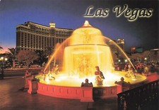 Postcard NV Las Vegas Bellagio
