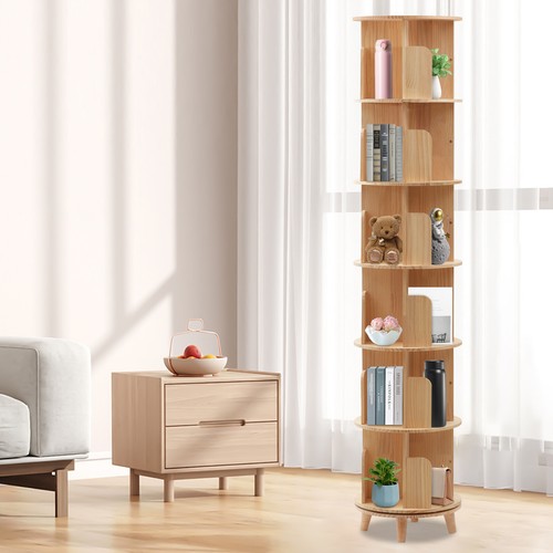 Rotating bookshelf cylindrical - bookshelf,