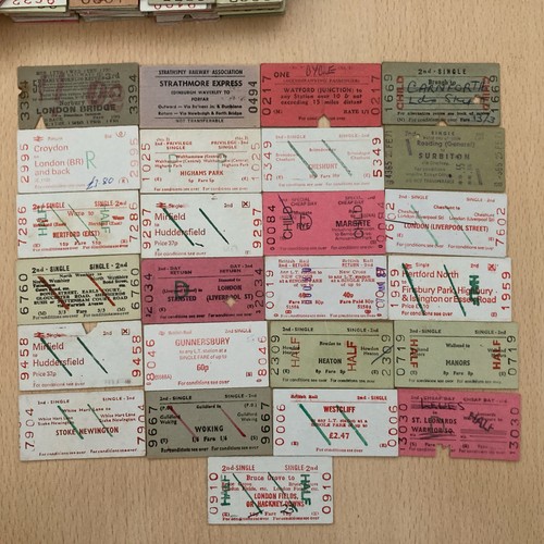 Railway tickets - x.,