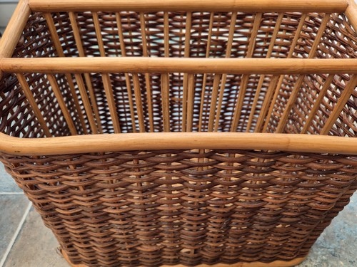 Vintage bamboo rattan cane - vintage,