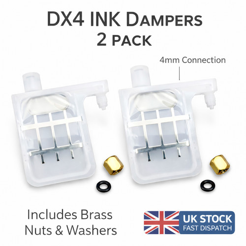 Dx4 ink dampers - 2, 4mm