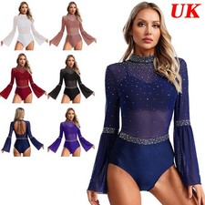 UK Women's Sheer Mesh Dance
