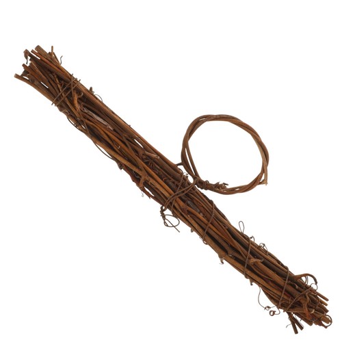Rattan made wreath frame wall - rattan,