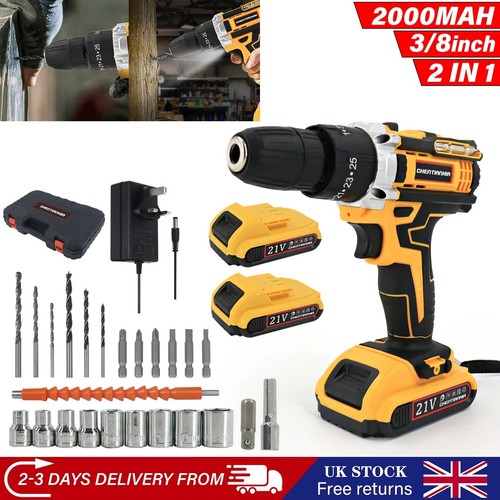 Battery 21v cordless drill - 21v,